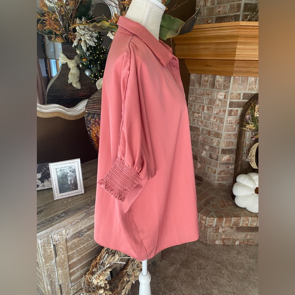 Blouse / ColorBlock - Picture 8 of 13